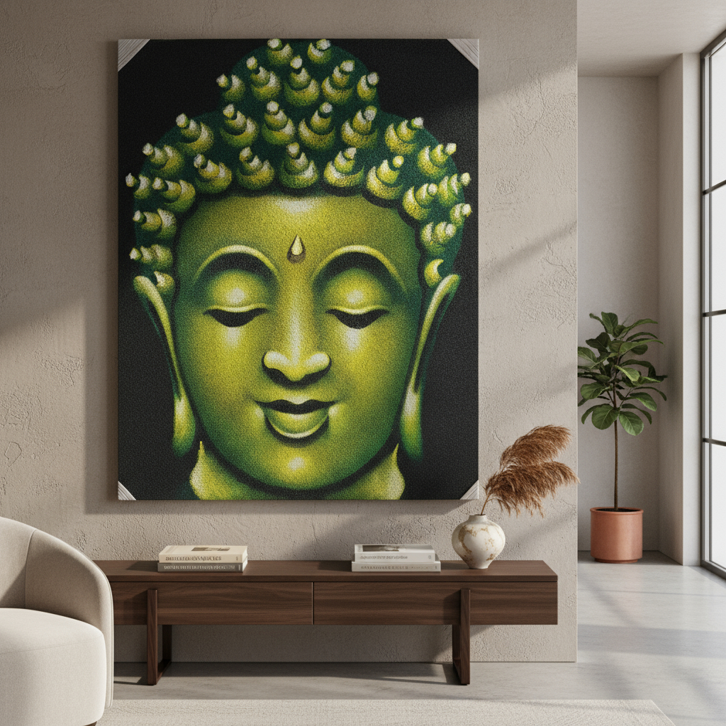 Cuadros De Buda 60 X 80cm Artesanales Importados Indonesia - Imagen 43