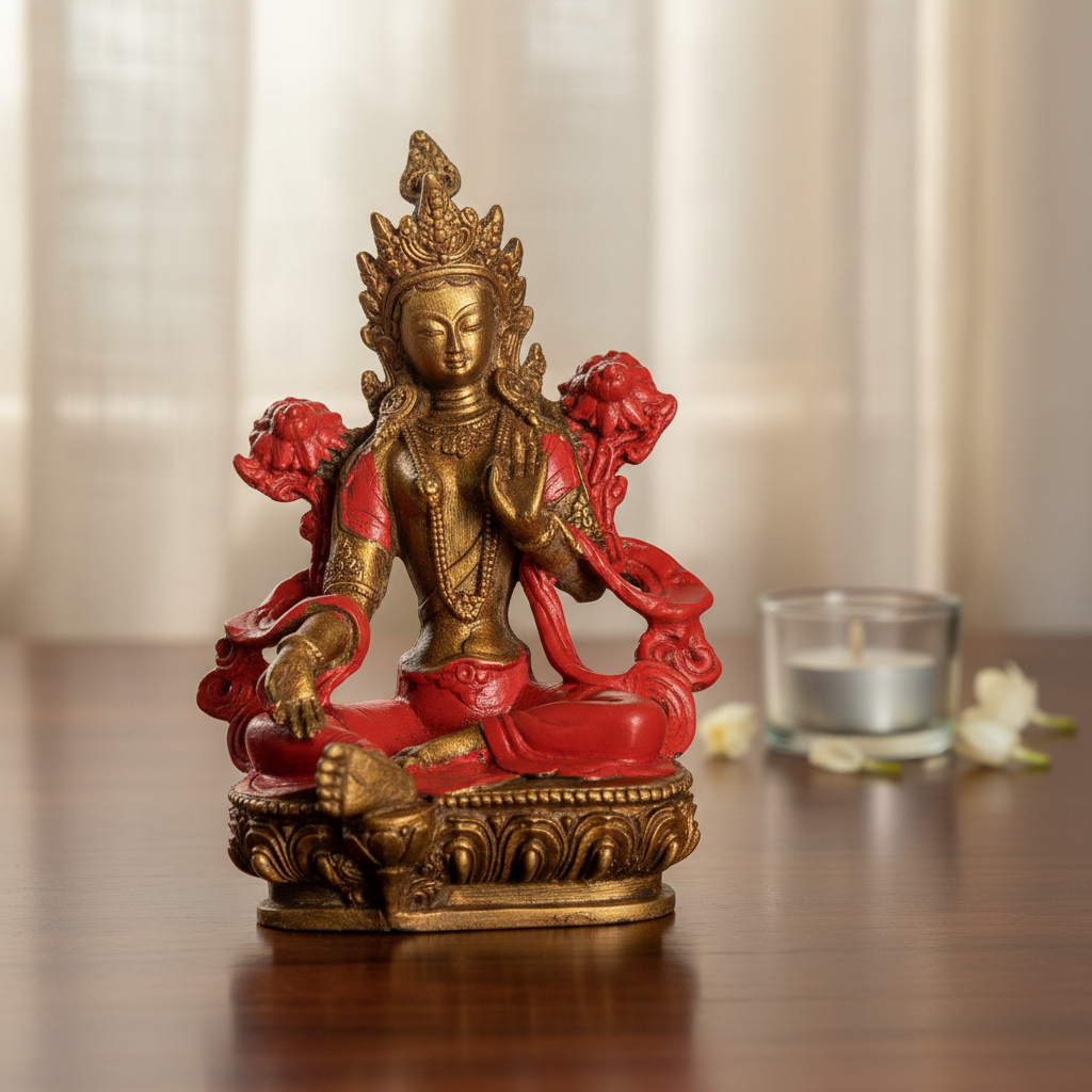 Buda Tara Sabiduria Compasion Bendicion Paz Armonia 20cm - Imagen 15