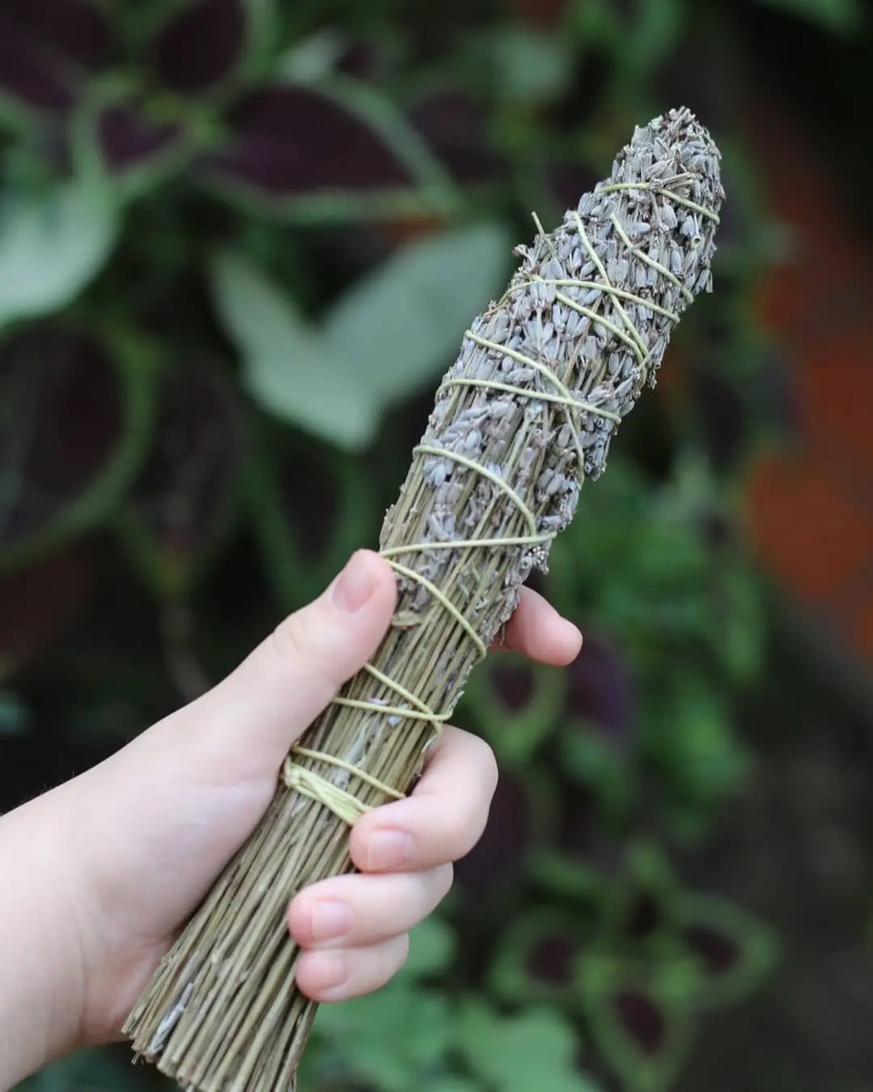 Sahumos De Flores De Lavanda Pura Sagrada Madre - Imagen 2
