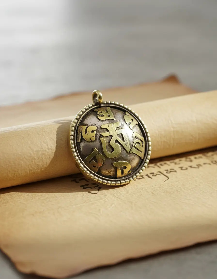 Dijes Importados Metal Mantra Suerte Fortuna Éxito Amor Paz - Imagen 103