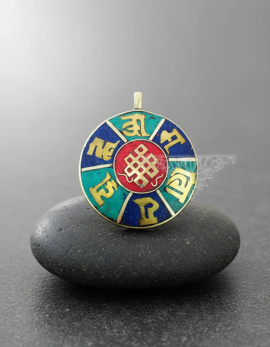 Dijes Importados Metal Mantra Suerte Fortuna Éxito Amor Paz - Imagen 239