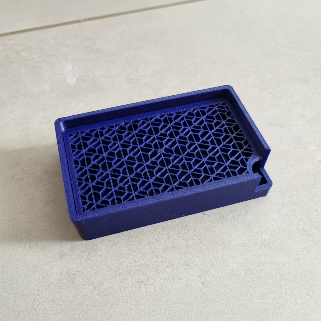 Jabonera Organizador Jabon Baño Parametrico Arabe Armonia 3d - Imagen 20
