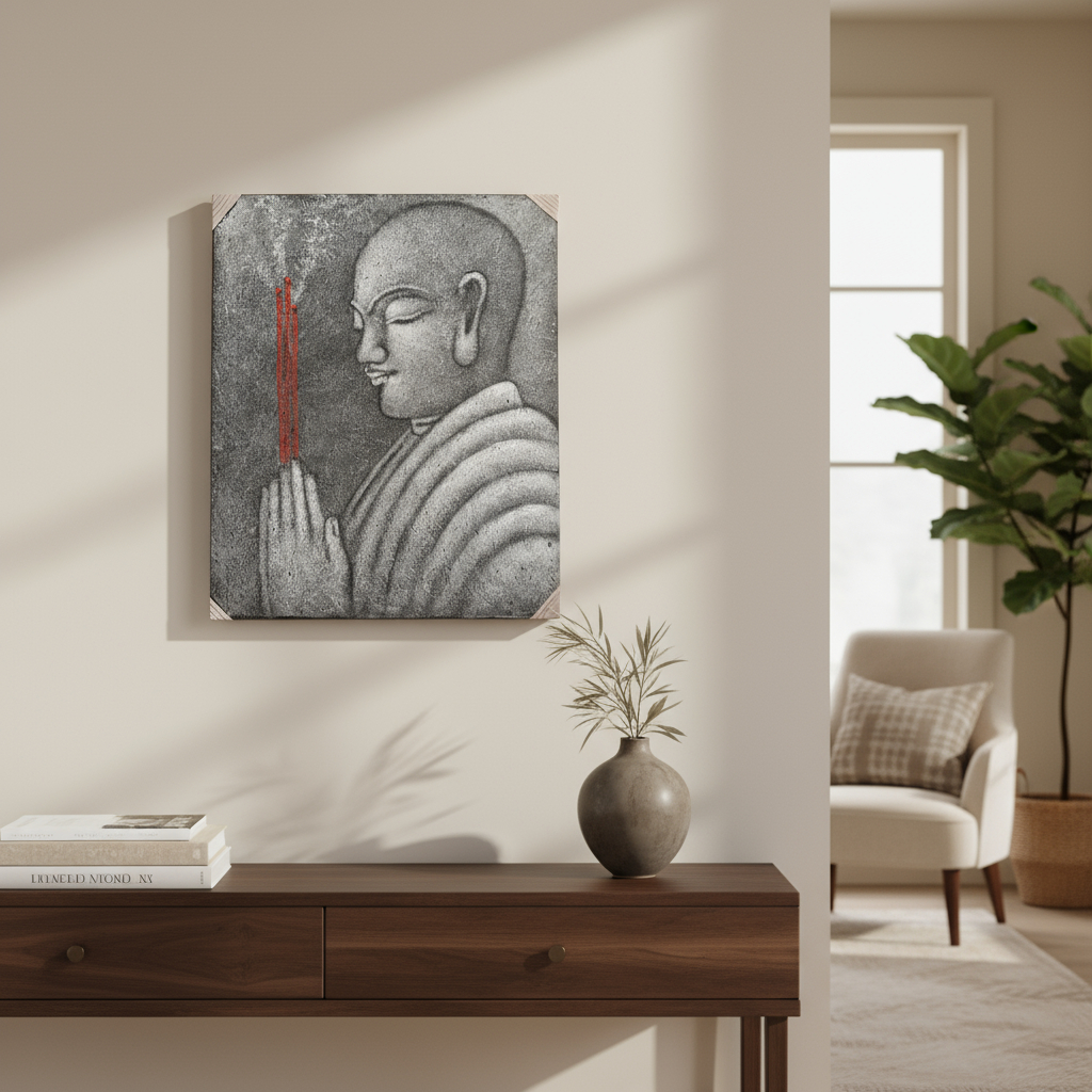Cuadros De Buda 60 X 80cm Artesanales Importados Indonesia - Imagen 82