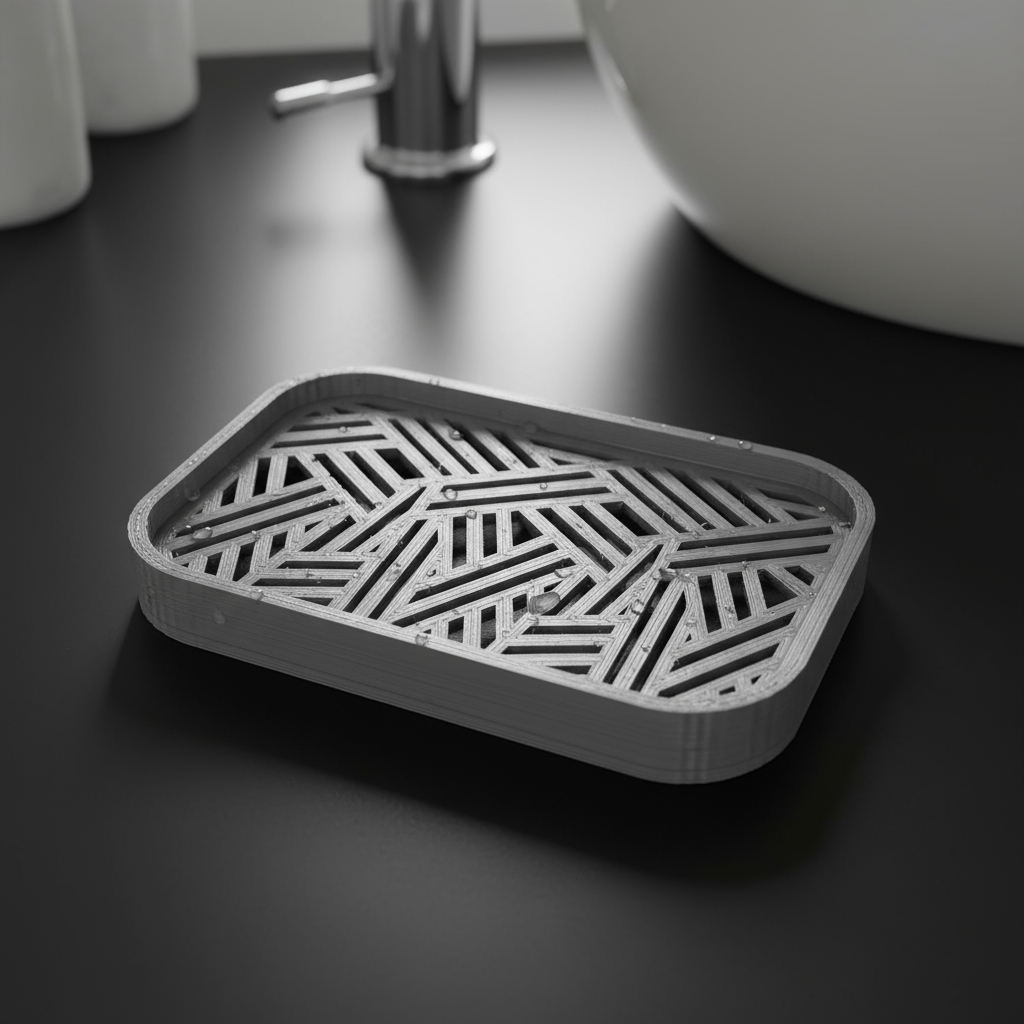 Jabonera Organizador Jabon Baño Parametric Diseño Armonia 3d - Imagen 62
