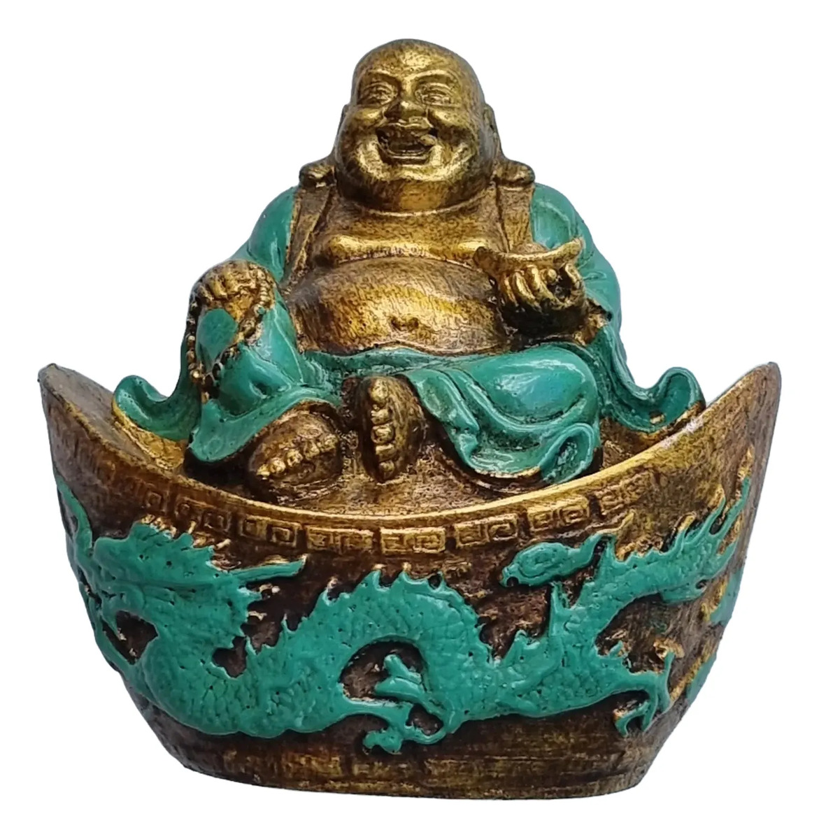 Buda Feliz Suerte Abundancia Dinero Importado Bali 10cm - Imagen 35