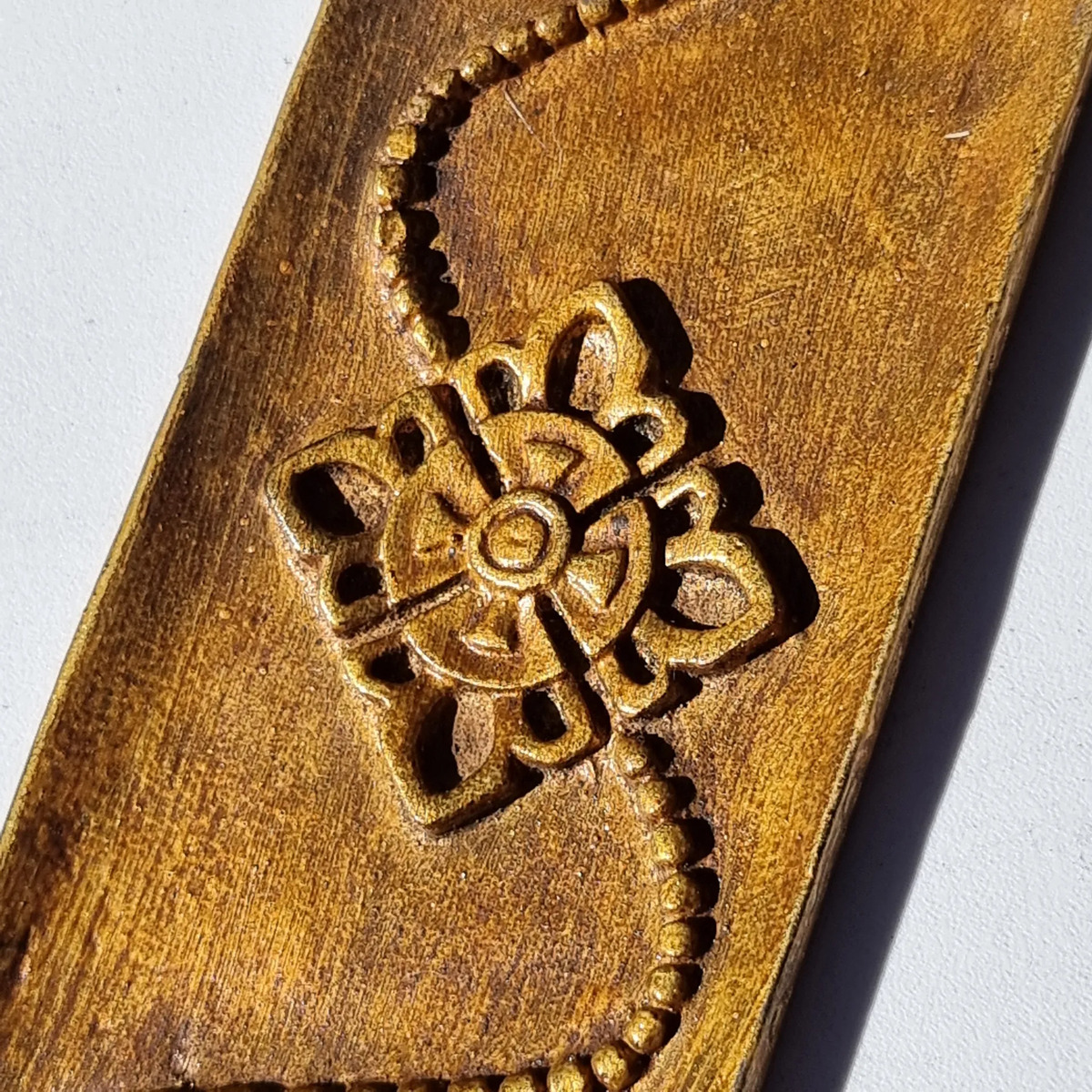 Porta Sahumerios Ganesh Largo Grande Bali 28cm - Imagen 3