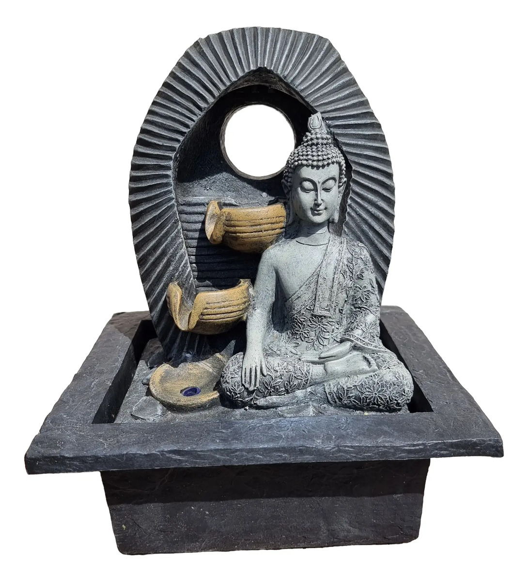 Fuente De Agua Mediana Cascadas Relajación Buda Oferta!!