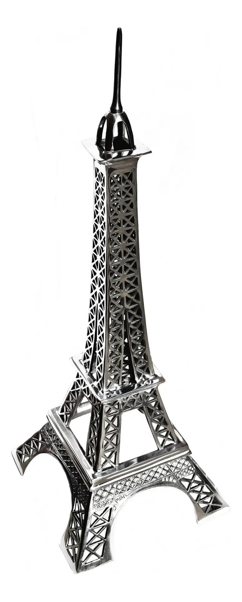 Torre Eiffel 100cm Aluminio Deco París Amor Ct