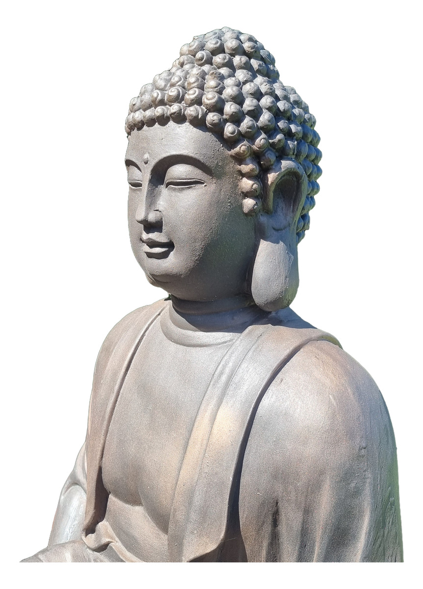 Fuente De Agua Gigante 90cm Buda Deco Budismo Zen Cascada Ct - Imagen 6
