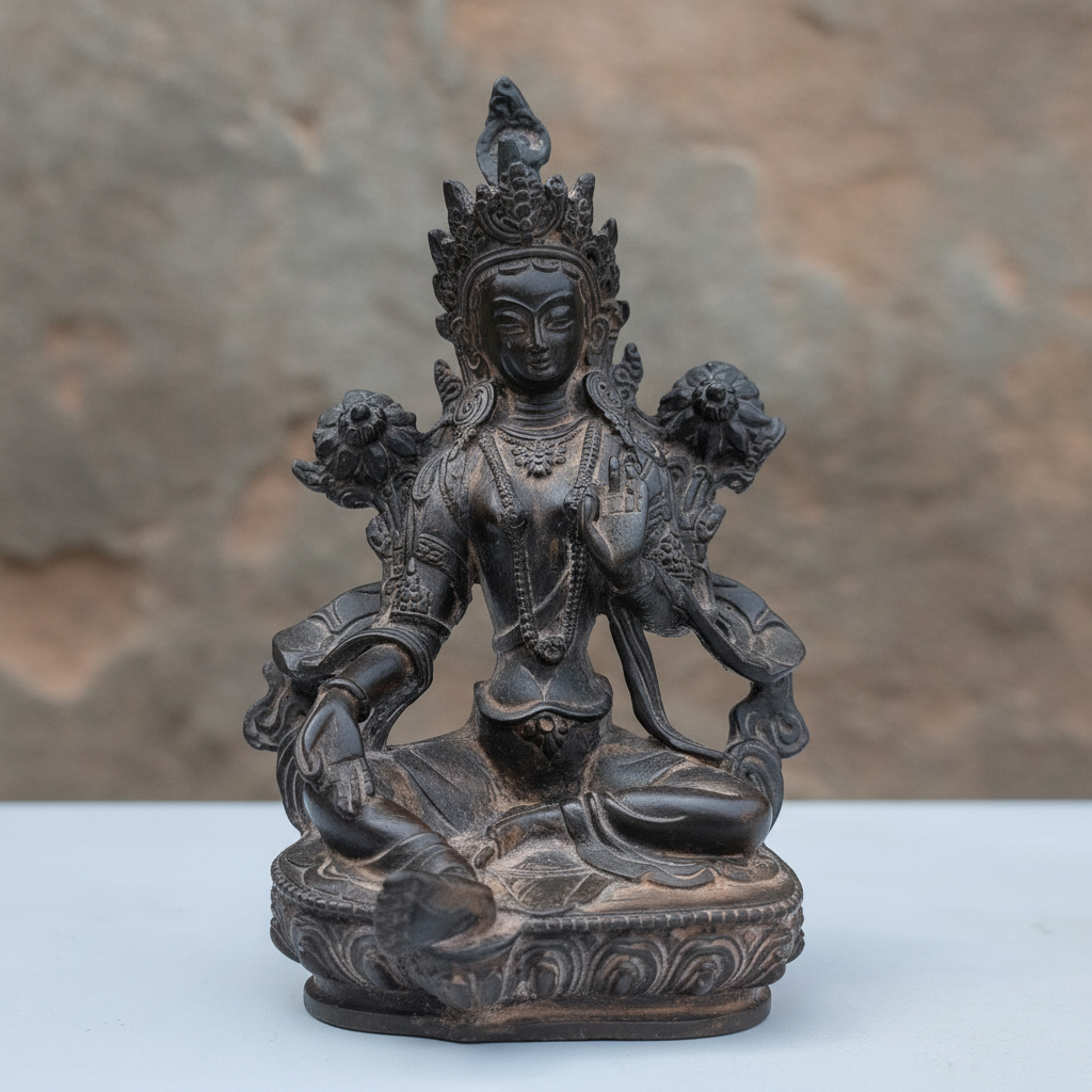 Buda Tara Sabiduria Compasion Bendicion Paz Armonia 20cm - Imagen 8
