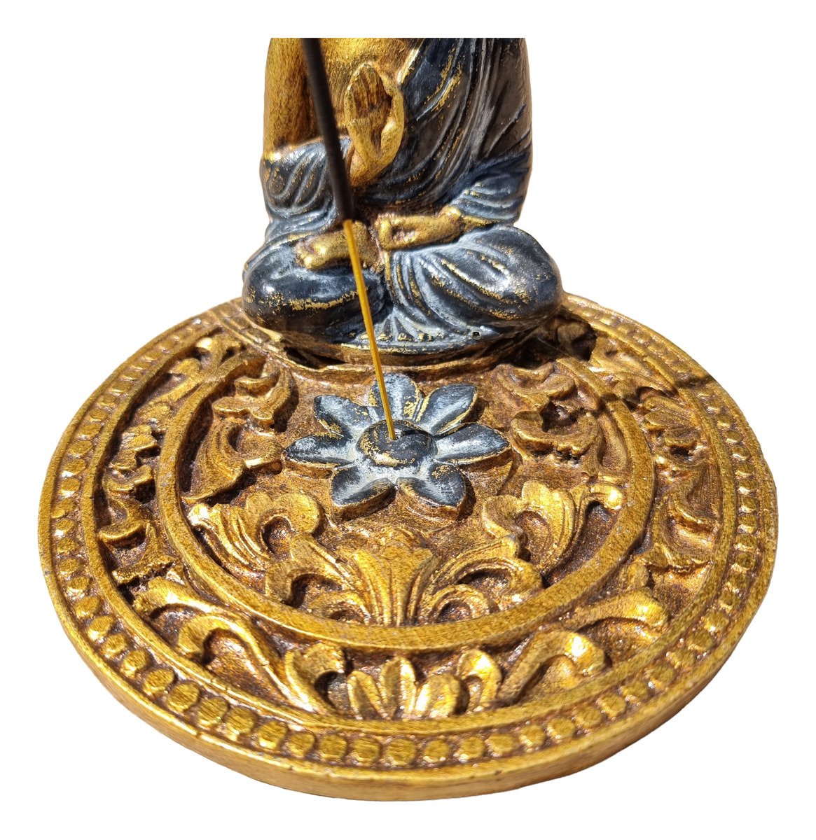 Porta Sahumerios Buda Mandala Grande Bali 15cm - Imagen 14