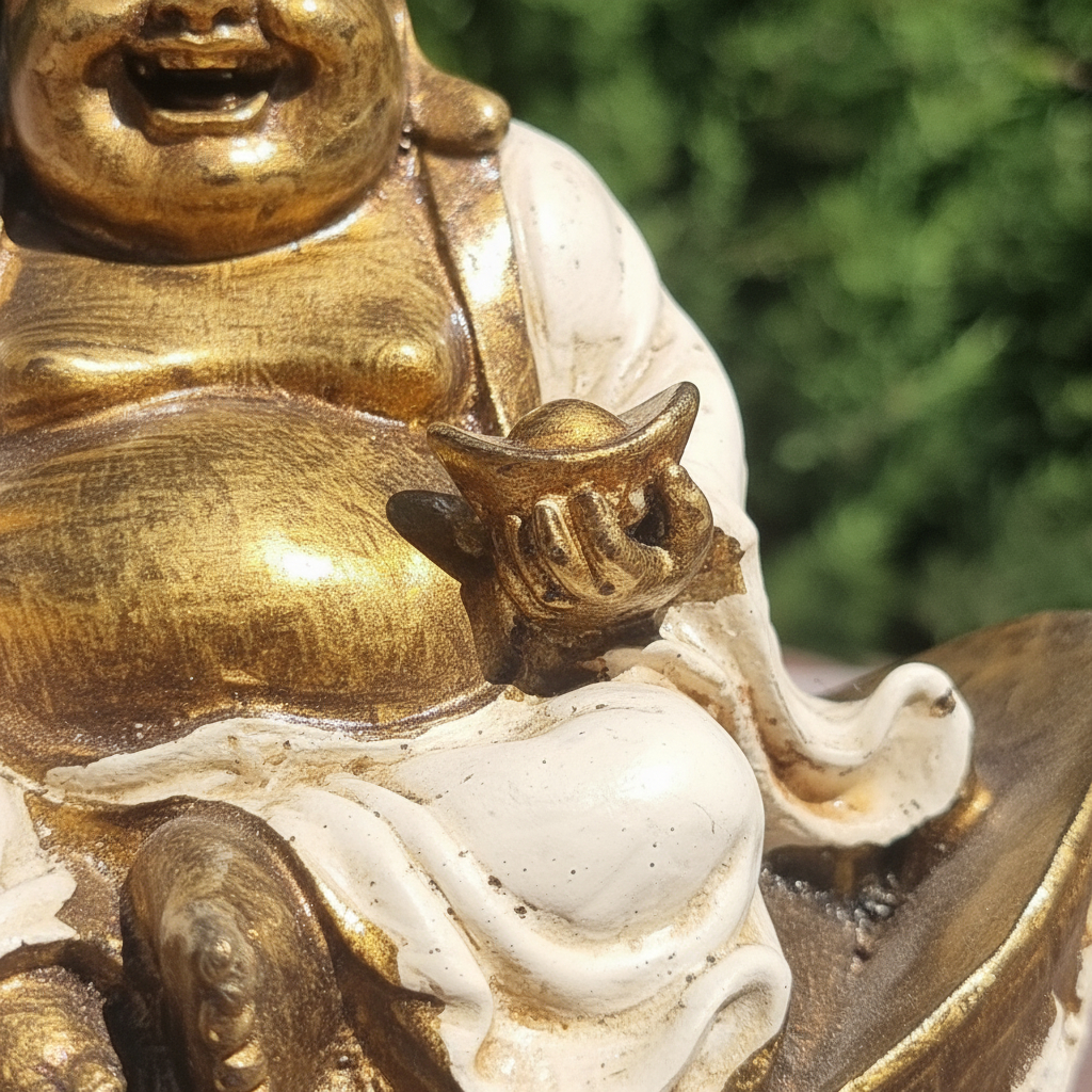 Buda Feliz Suerte Abundancia Dinero Importado Bali 10cm - Imagen 25