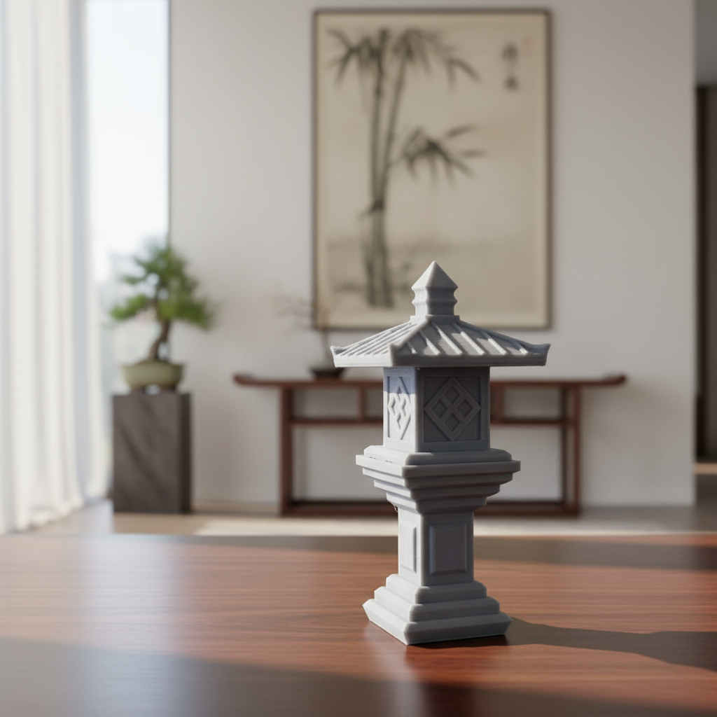Jardin Zen Accesorios Pagodas Chinas Deco Oriental Souvenir - Imagen 7