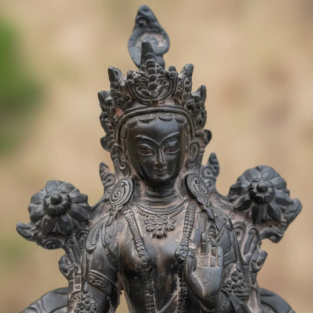 Buda Tara Sabiduria Compasion Bendicion Paz Armonia 20cm - Imagen 6