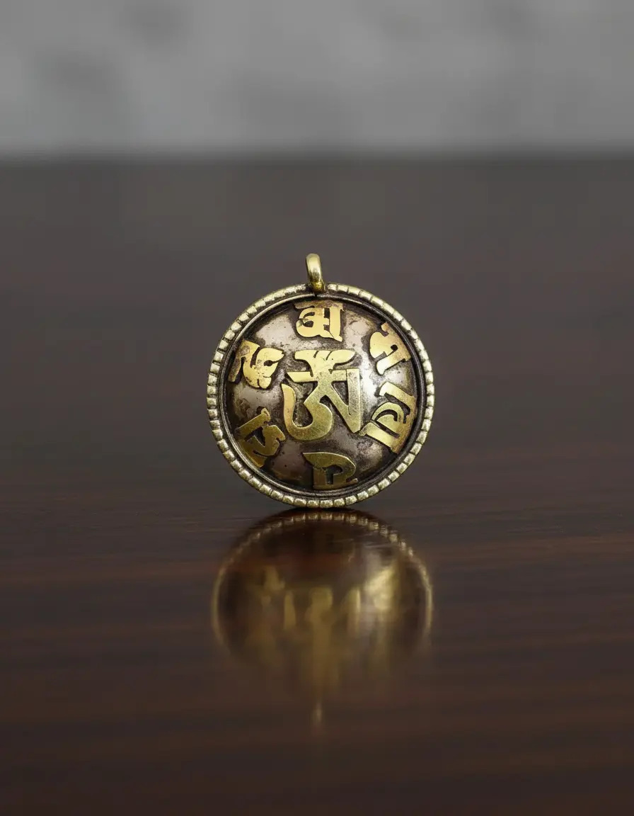 Dijes Importados Metal Mantra Suerte Fortuna Éxito Amor Paz - Imagen 105