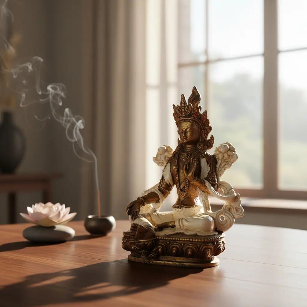 Buda Tara Sabiduria Compasion Bendicion Paz Armonia 20cm - Imagen 32