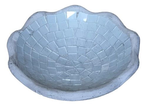 Plato De Venecitas Bali Centro De Mesa 20cm Redondo Ondas