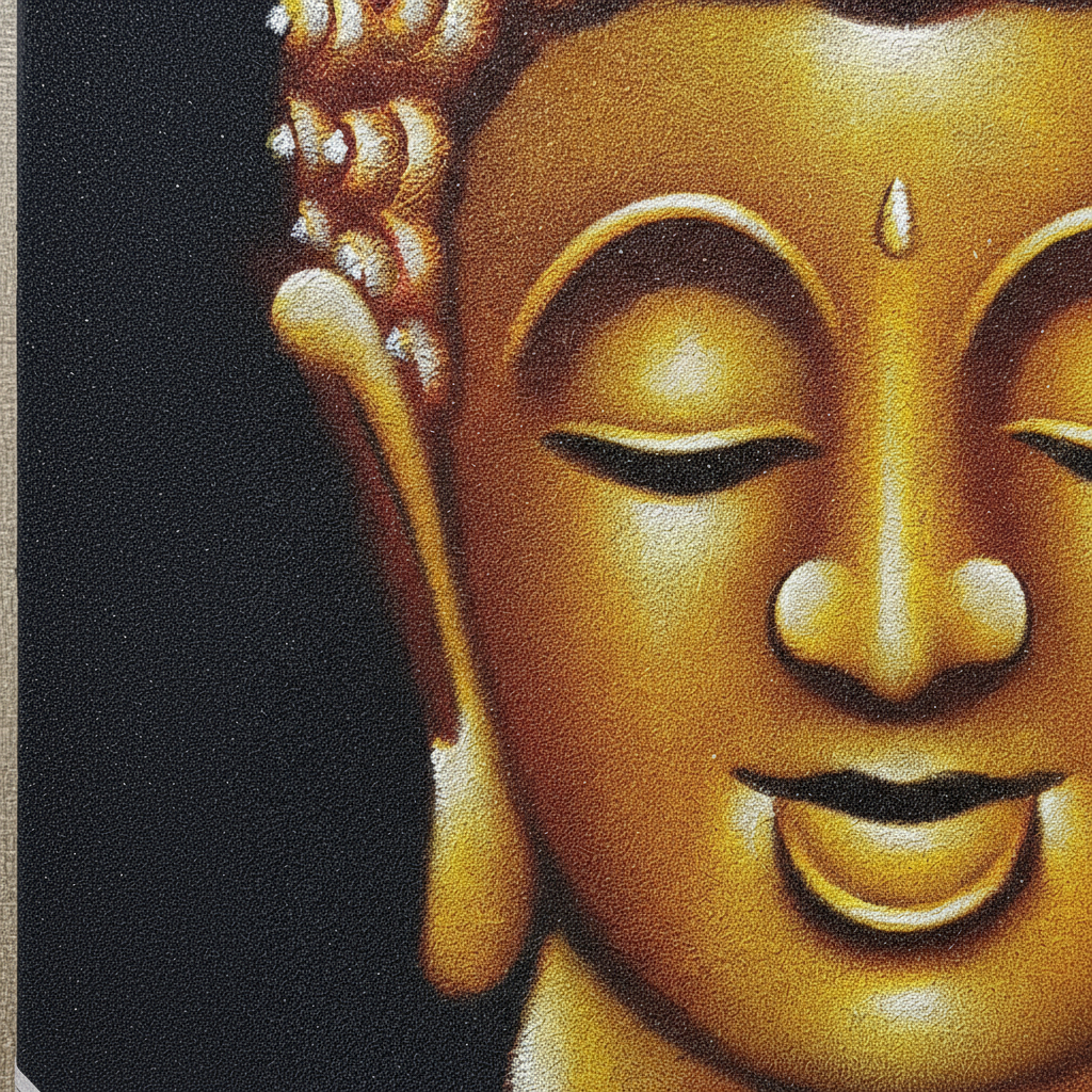 Cuadros De Buda 60 X 80cm Artesanales Importados Indonesia - Imagen 8