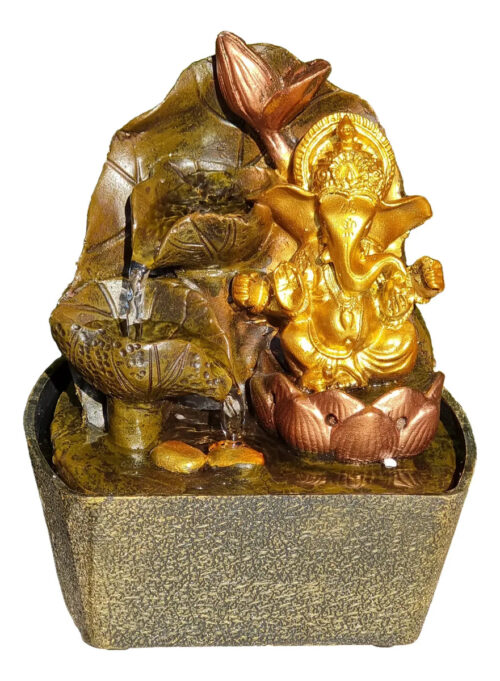 Fuente De Agua Mediana Cascada Relajación Ganesh Oferta!!!