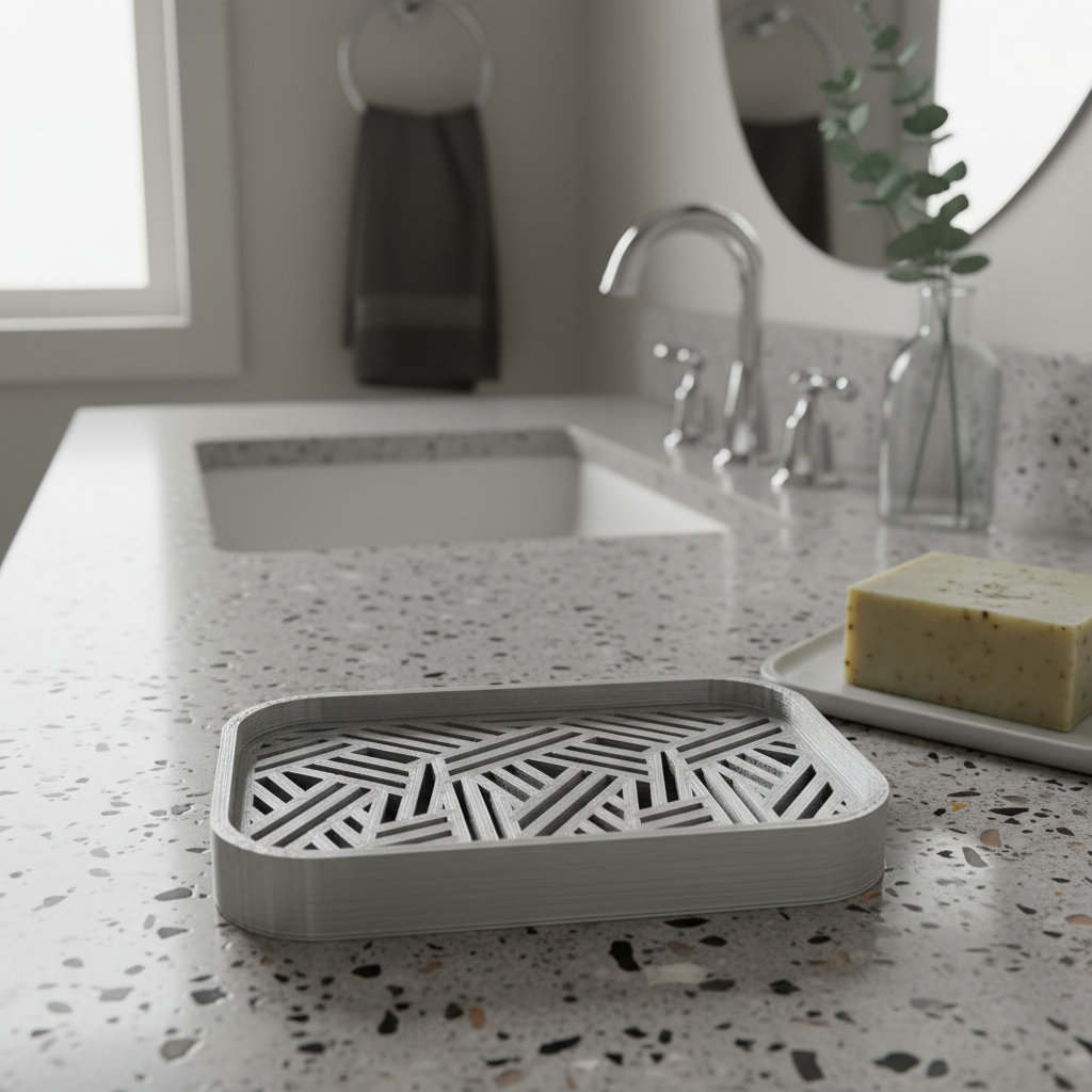 Jabonera Organizador Jabon Baño Parametric Diseño Armonia 3d - Imagen 58