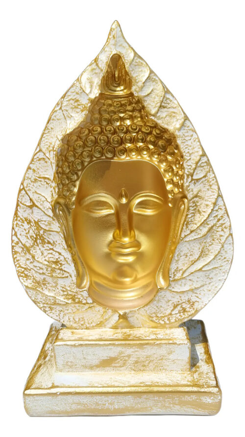 Figura Decorativa Rostro Buda Deco Mirada Zen Paz Interior