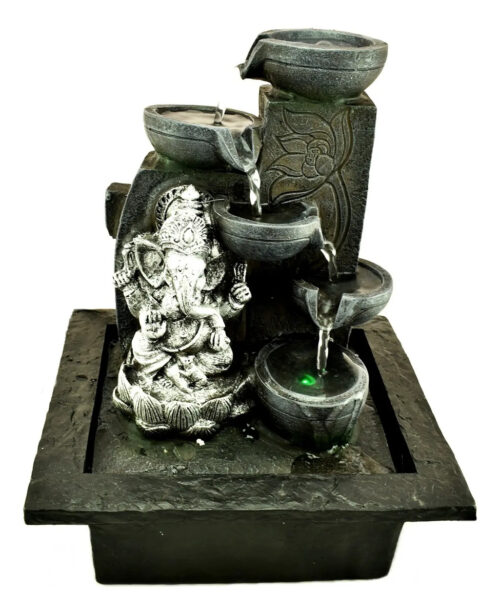 Fuente De Agua Mediana Cascads Relajación Ganesh Oferta!!