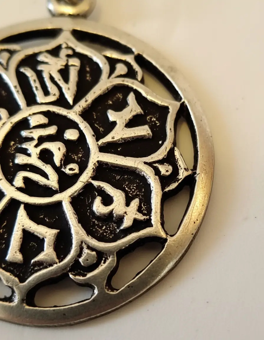 Dijes Importados Metal Mantra Suerte Fortuna Éxito Amor Paz - Imagen 116