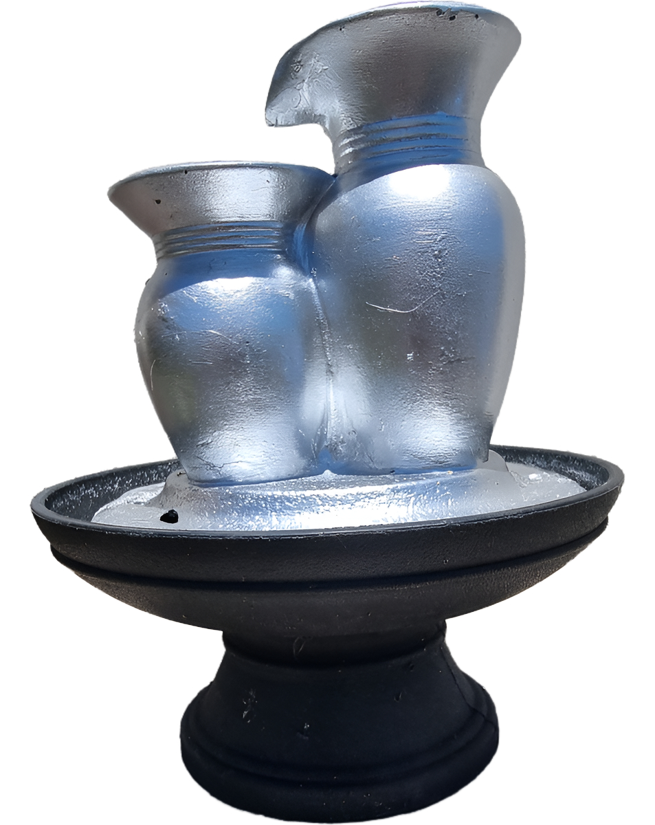 Fuente De Agua Mediana Cascada Cromada Super Oferta!!! - Imagen 4