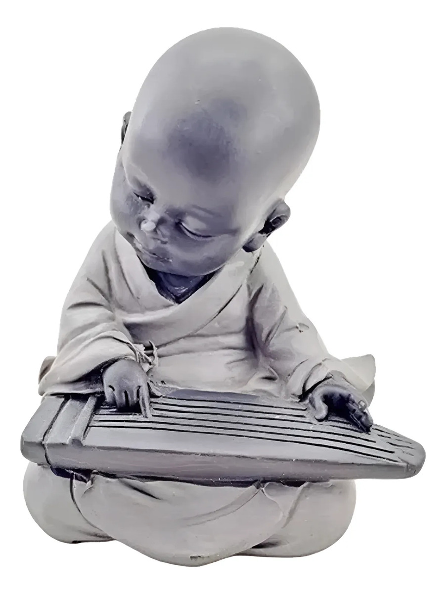 Figura Decorativa Niño Buda Deco Zen Armonia Paz