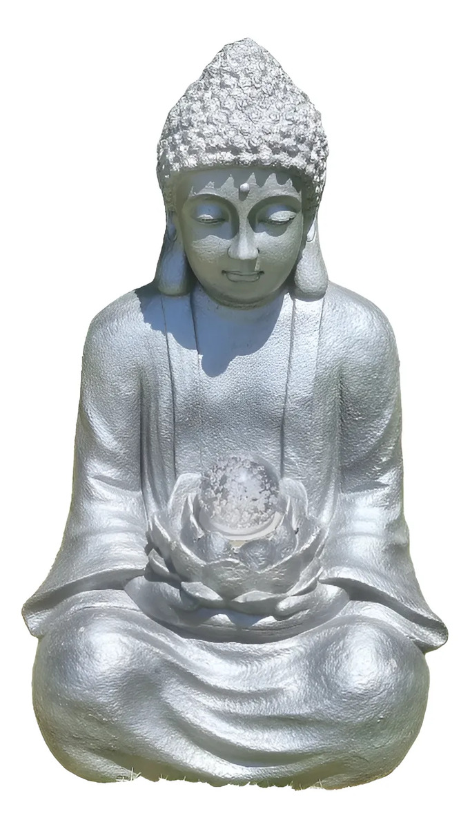 Fuente De Agua Gigante 102cm Buda Deco Budismo Cascada Ct2 - Imagen 7